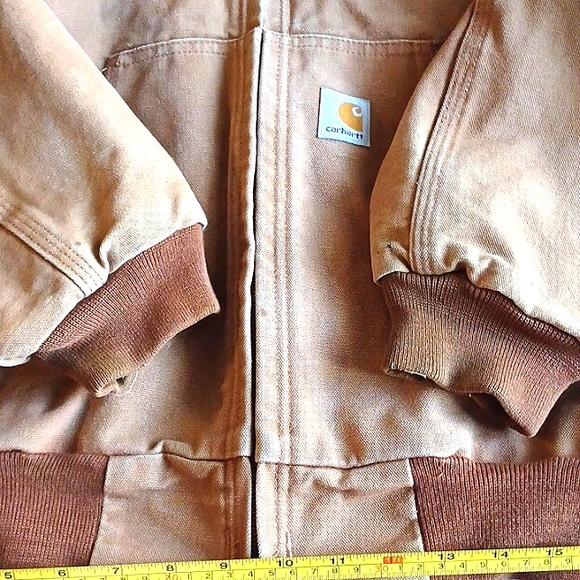 Vintage Y2K Carhartt Jacket Plaid Lining EUC Women's Large - Picture 6 of 7